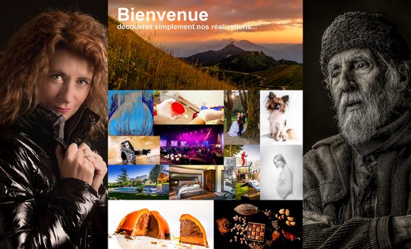 Entrée du site tous notre portfolio, tarifs, labo, scolaire, vos reportage...et bien plus encore