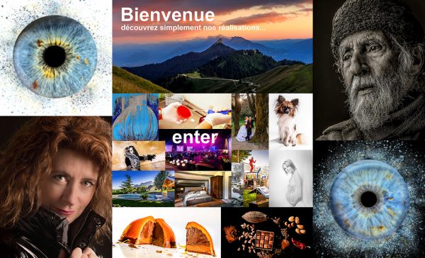 Entrée du site tous notre portfolio, tarifs, labo, scolaire, vos reportage...et bien plus encore